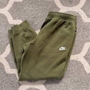 NIKE MENS FLEECE JOGGER STYLE SWEATPANTS MENS XL - Green 💚